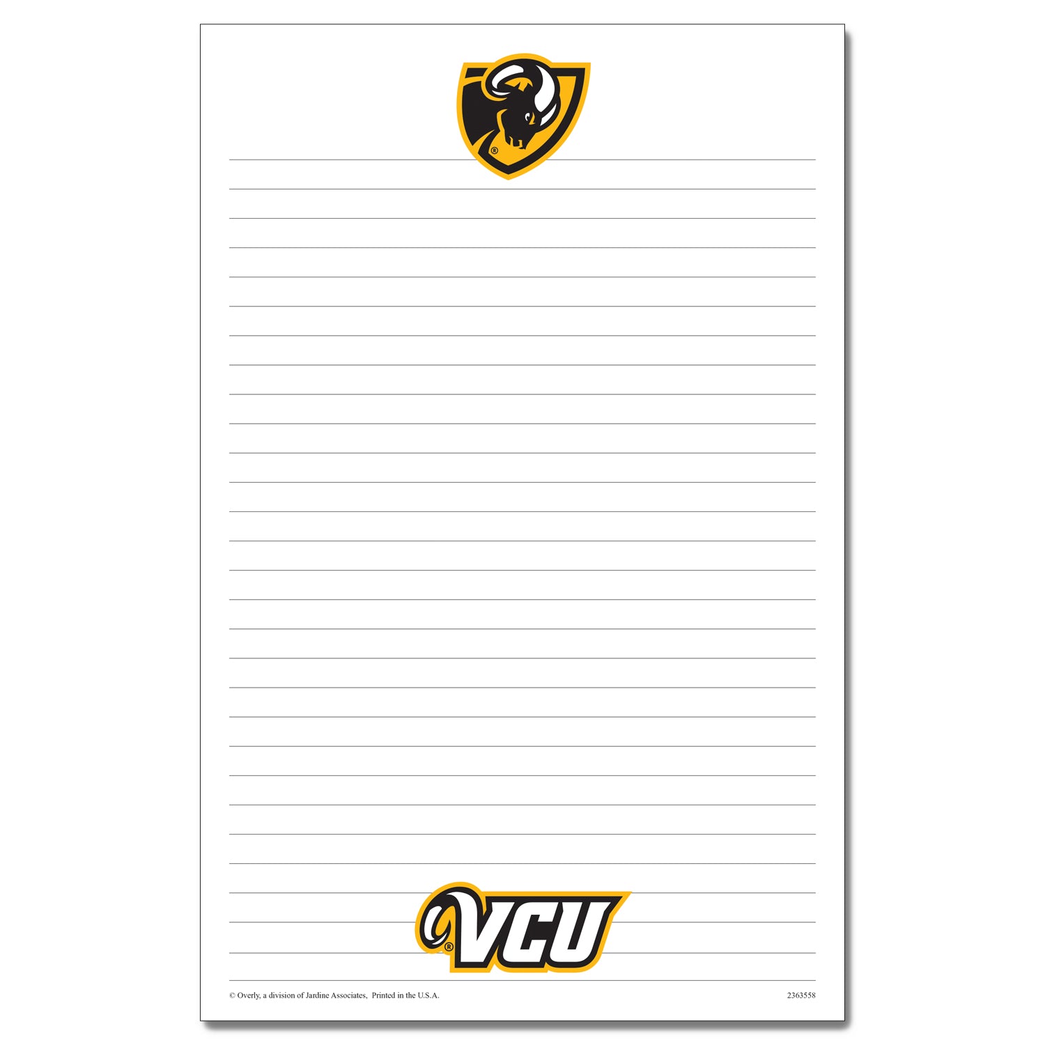 VCU Note Pad – VBC | Virginia Book Company
