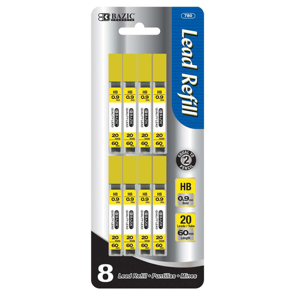 0.9Mm Mechanical Pencil Lead 8Pk