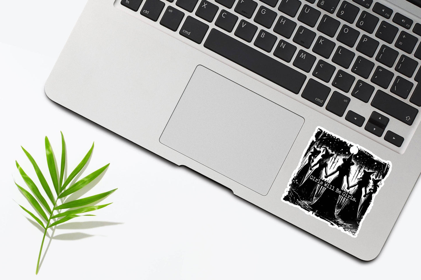 Girls Will Be Girls Witch Sticker