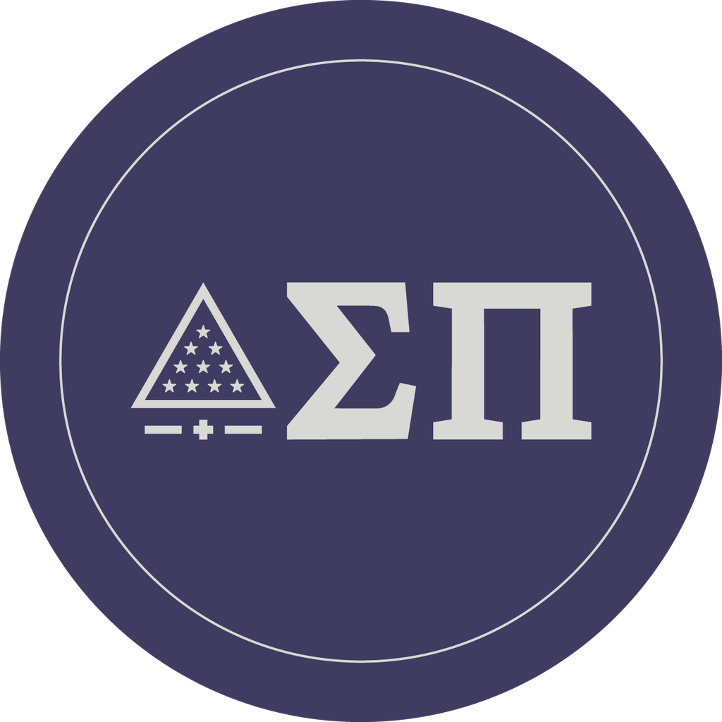 Sigma Pi Fraternity Car Decal Sticker- Full Color Circle Logo