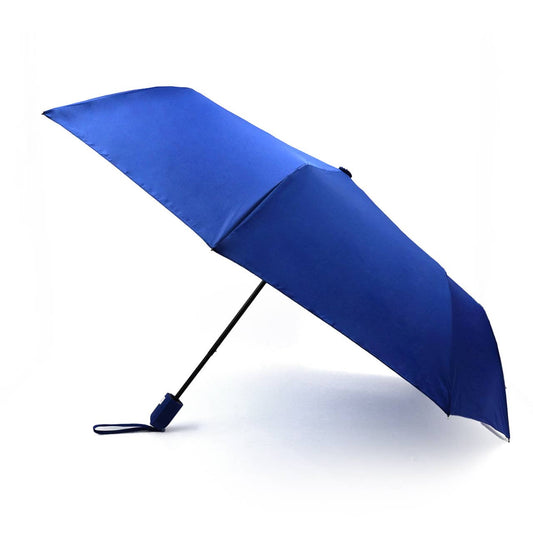 Auto Open Compact Solid Color Travel Umbrella