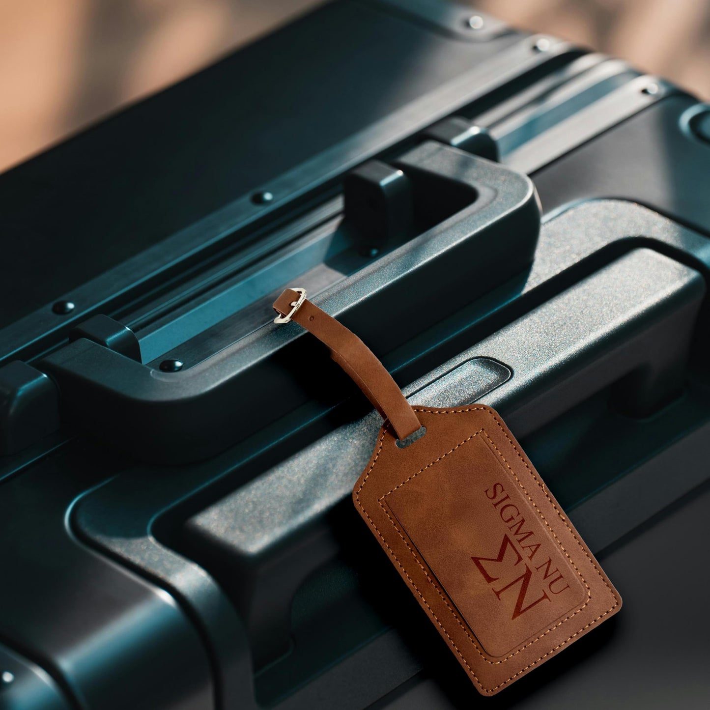 Sigma Alpha Epsilon Passport Holder & Luggage Tag Travel Gift Set