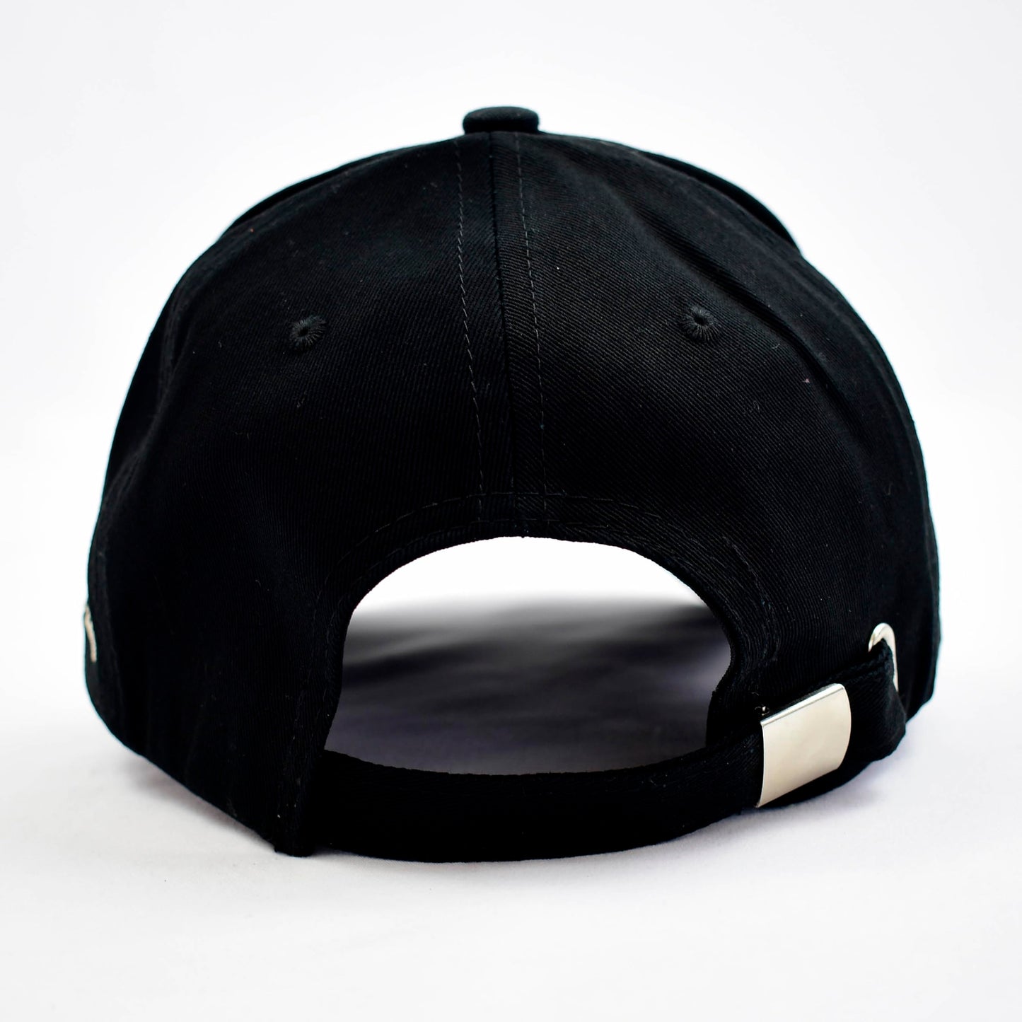 Alpha Tau Omega Baseball Cap- Brushed Cotton 5-Panel Black Hat