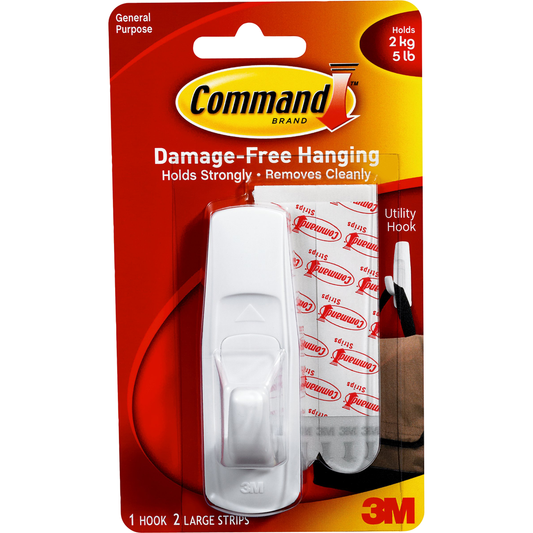 Command Adhesive Designer Large Utility Hook