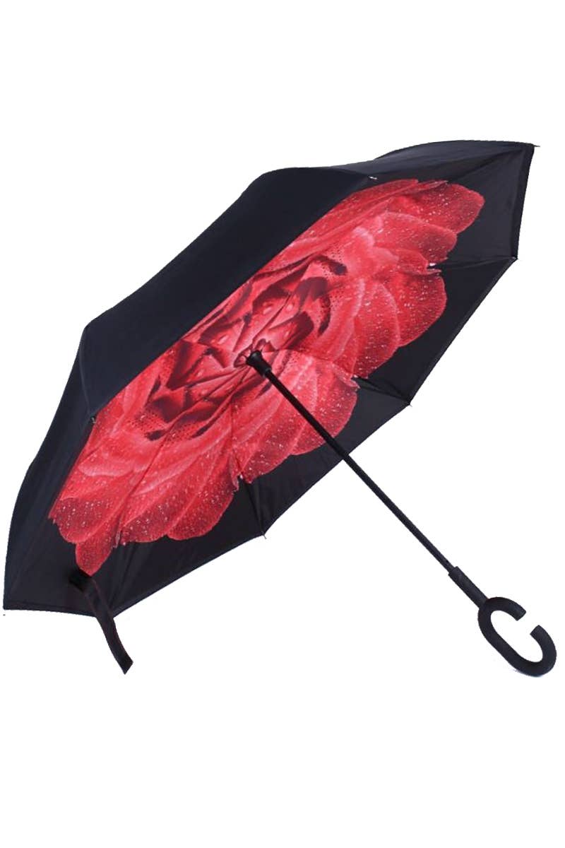 Various Print Inside-out Double Canopy Umbrella
