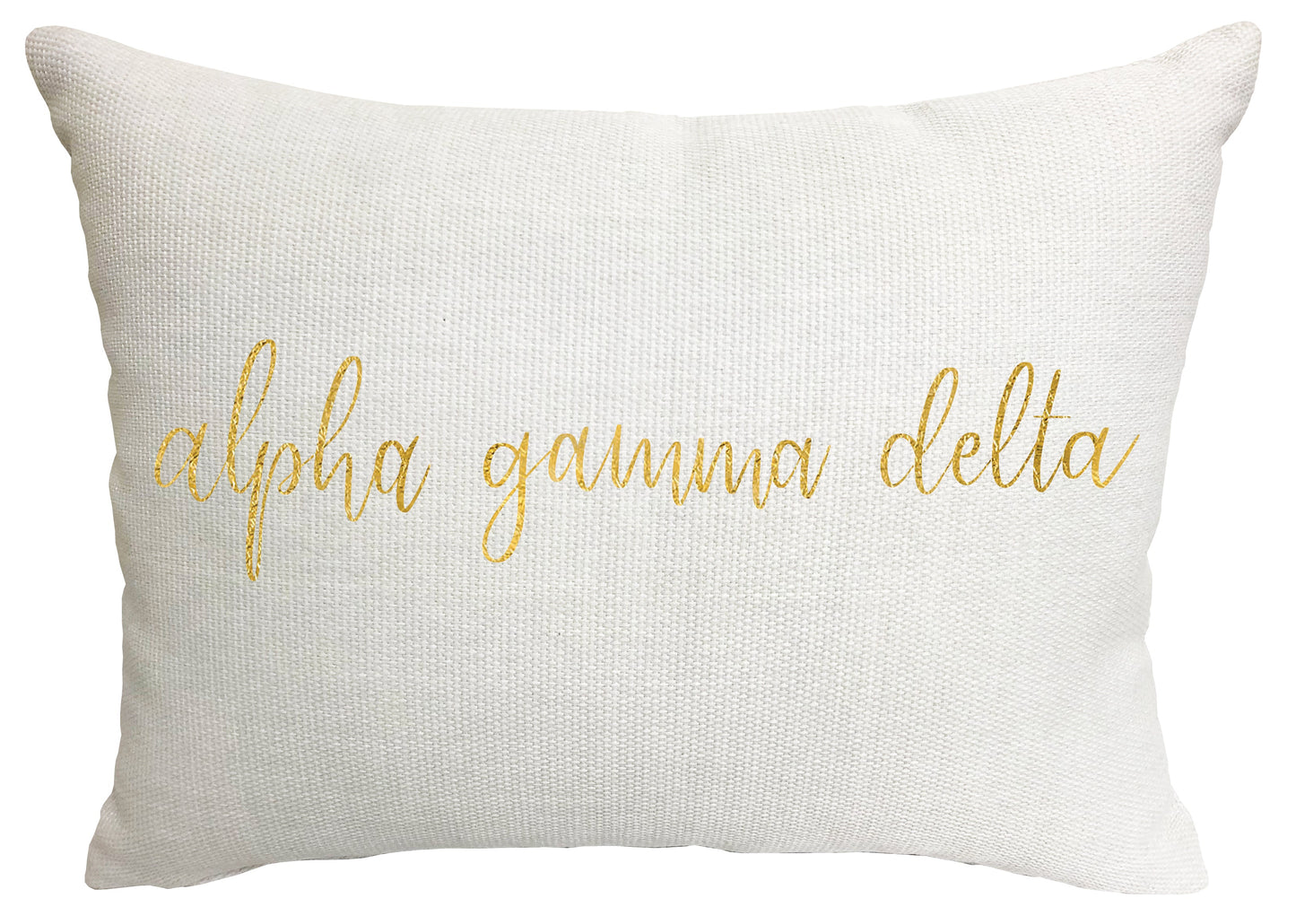 Alpha Gamma Delta Throw Pillow - Virginia Book Company