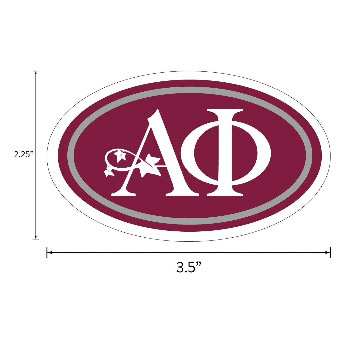 Alpha Phi Sorority Brand Focus Sticker Sheet