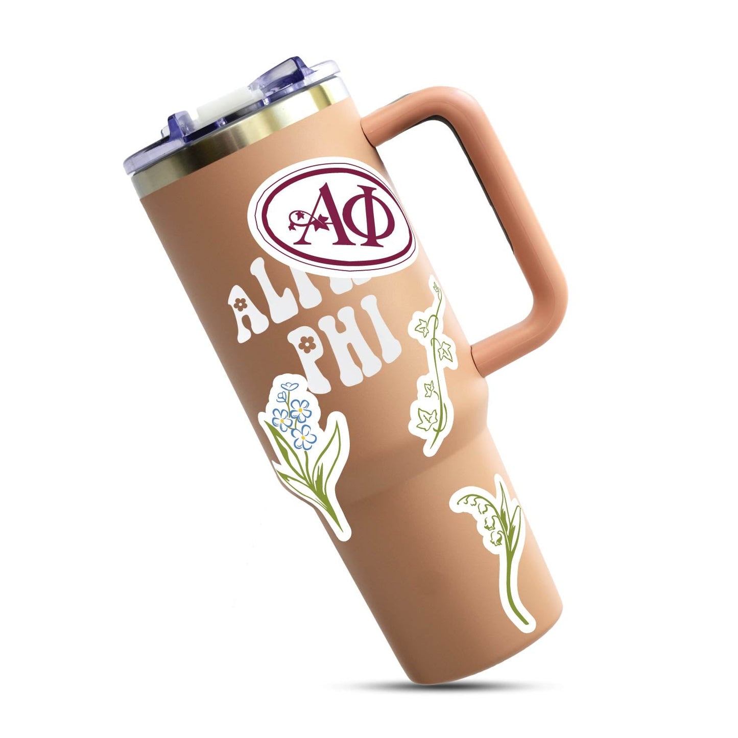 Alpha Phi Sorority Brand Focus Sticker Sheet