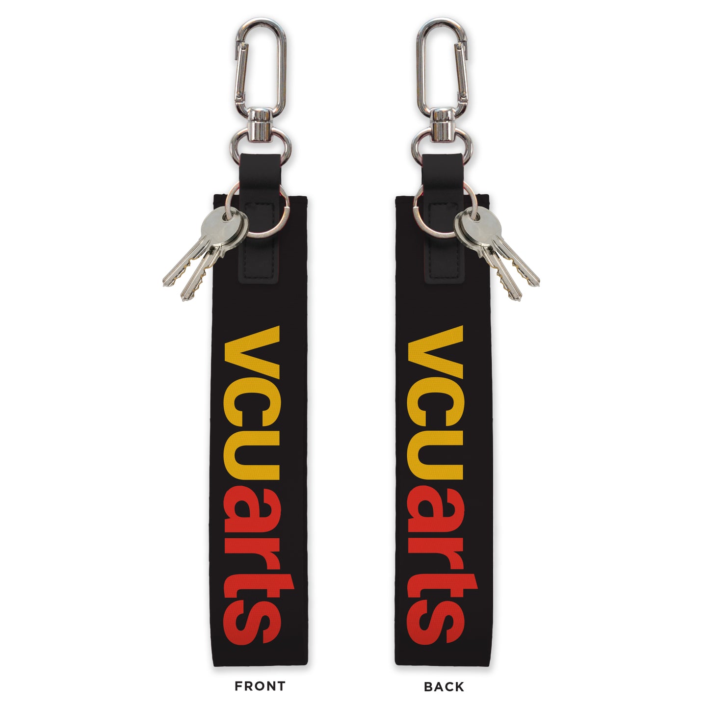 VCUarts Oversized Strap Keychain