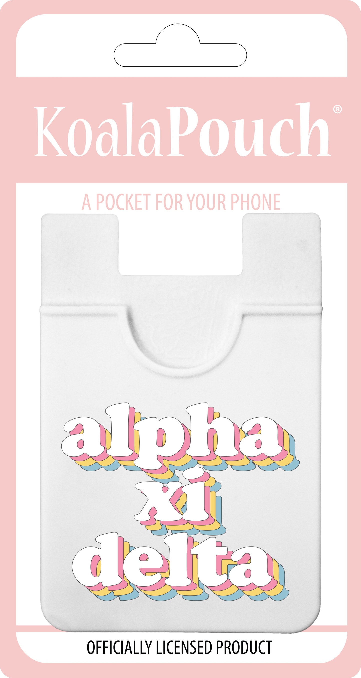 Alpha Xi Delta Retro Koala Pouch - Virginia Book Company