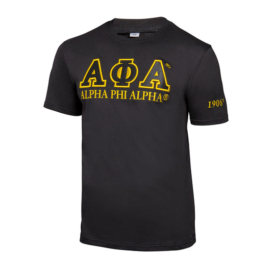 Alpha Phi Alpha Luxury Embroidered Tee