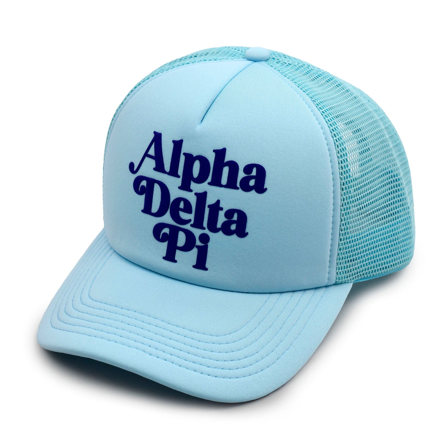 Alpha Delta Pi Baseball Cap, Mesh Trucker-Style Hat