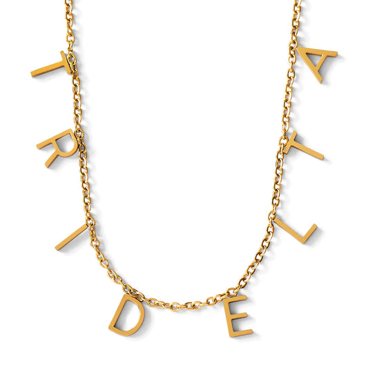 Delta Delta Delta Name Necklace