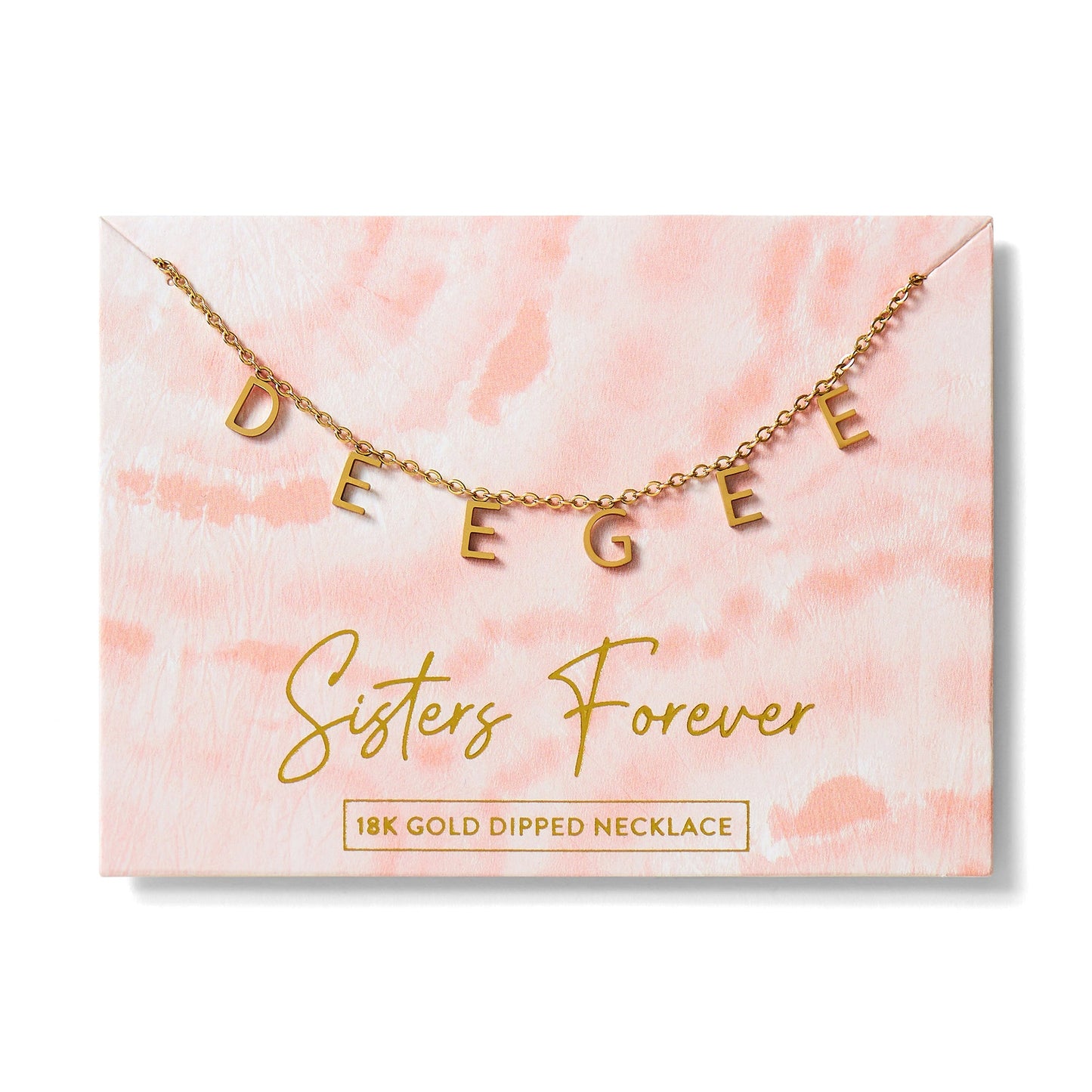 Delta Gamma Name Necklace