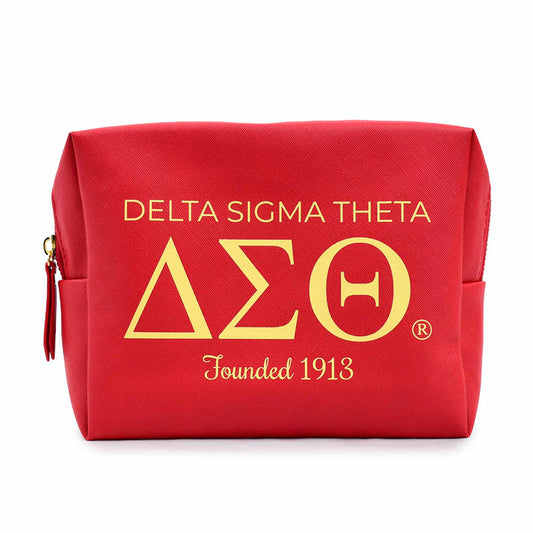 Delta Sigma Theta Makeup Bag