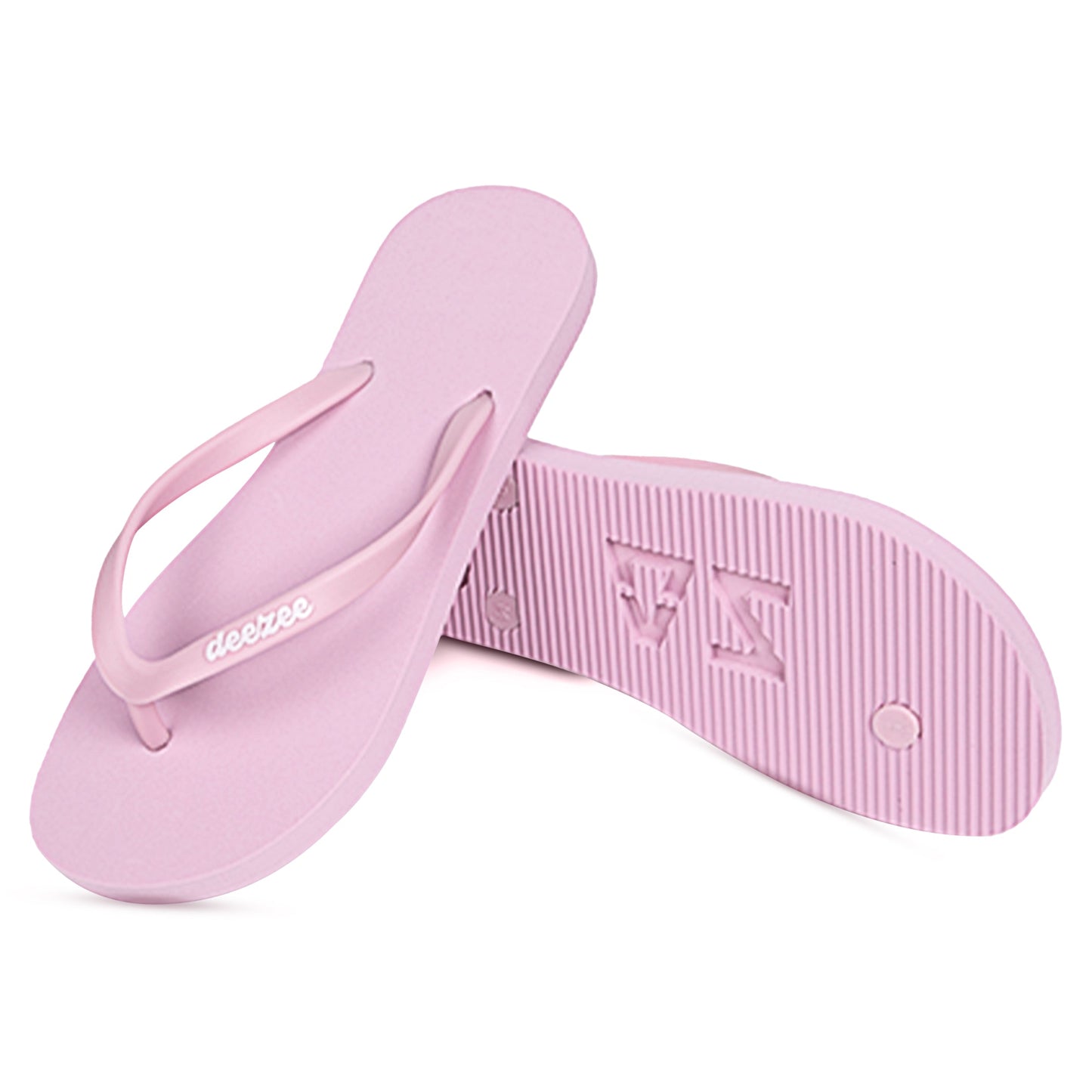 Delta Zeta Flip Flops, With Greek Letter Cutouts