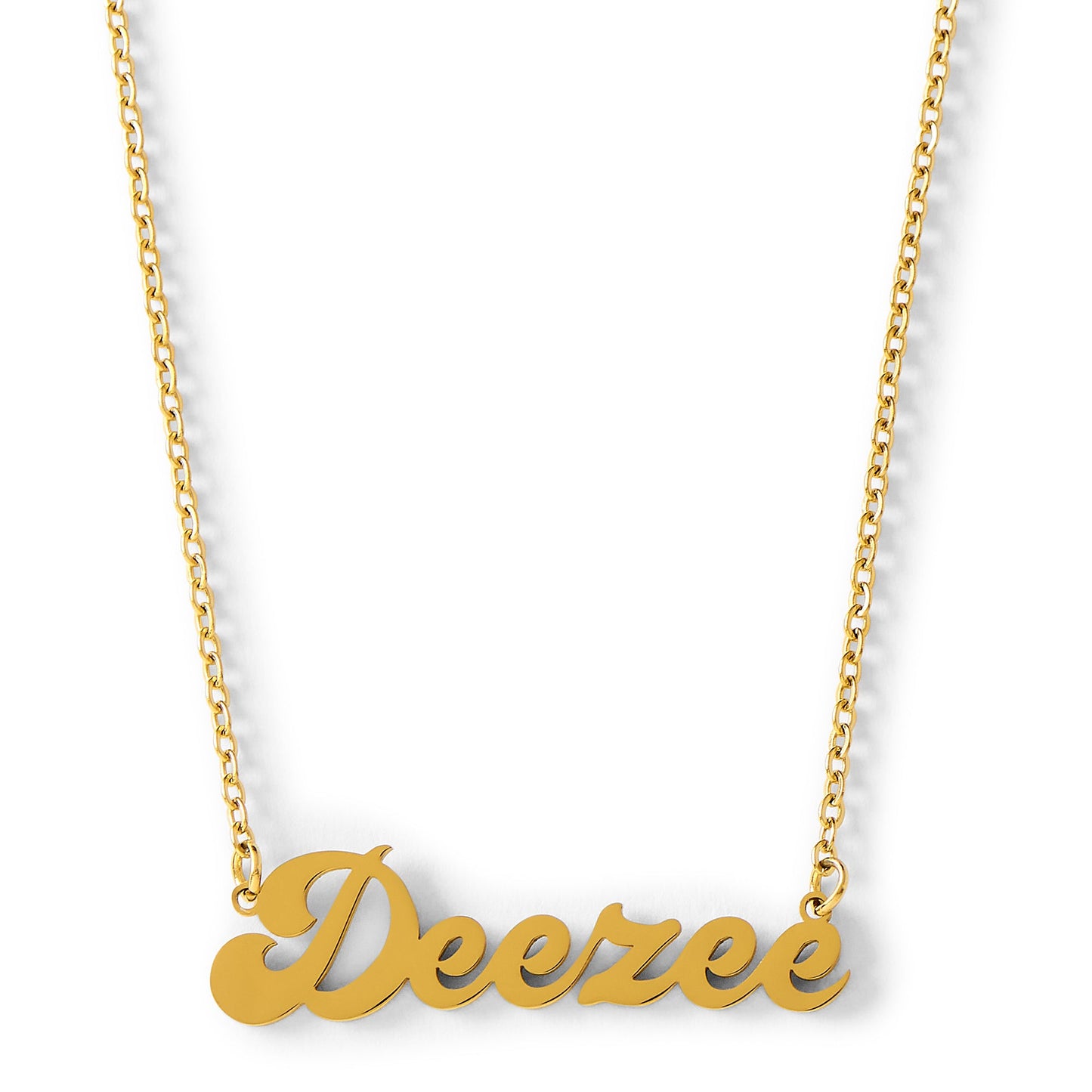 Delta Zeta Retro Design Necklace