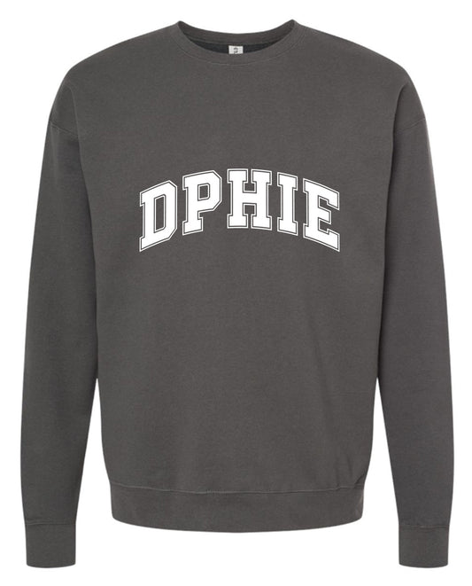 Delta Phi Epsilon Sweatshirt- Crewneck Varsity Letters Design