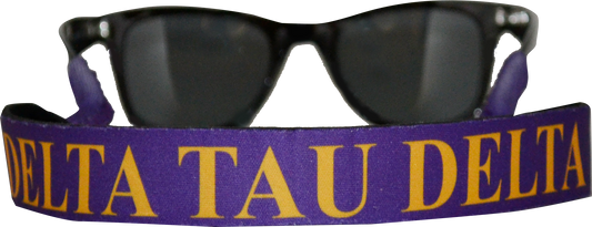 Delta Tau Delta <br> Sunglass Strap <br> Traditional Two Color