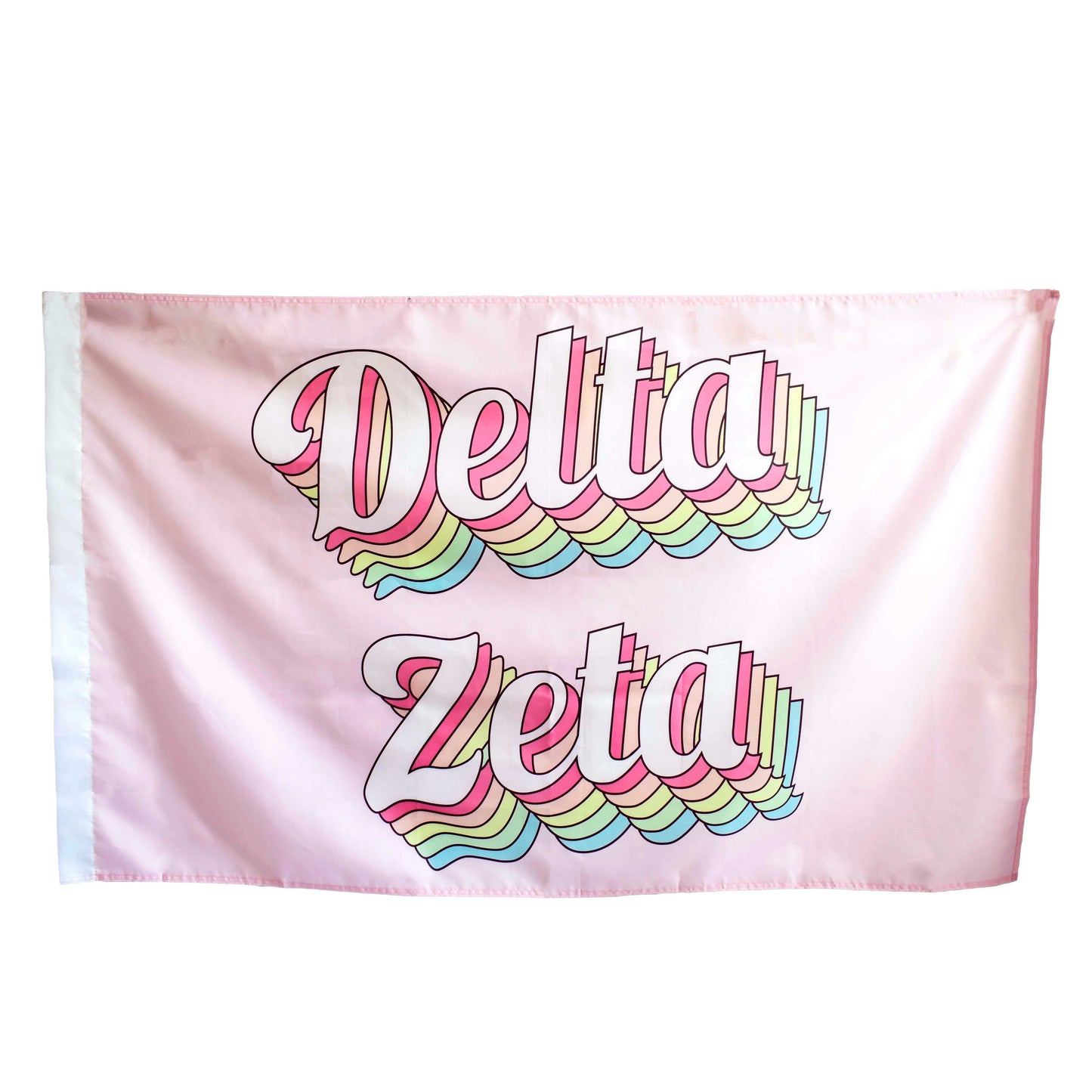 Delta Zeta Retro Flag