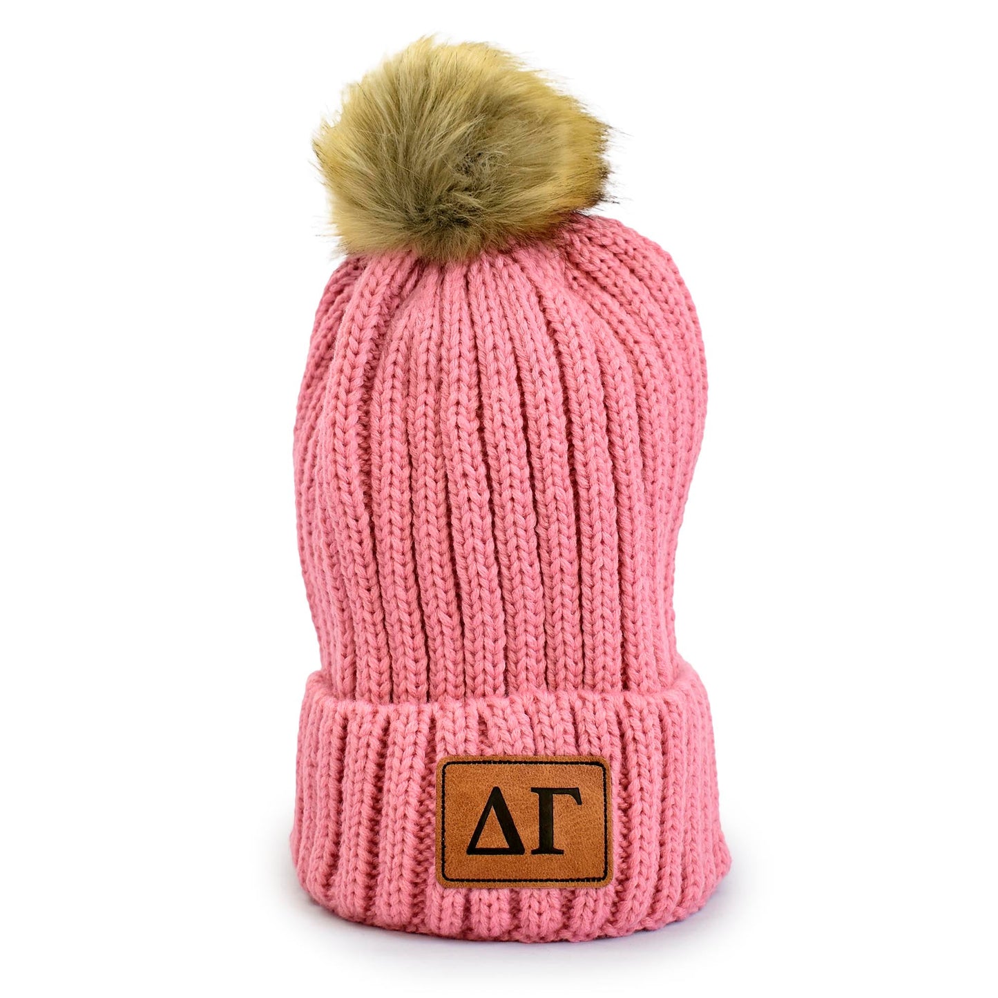 Delta Gamma Pom Pom Beanie Hat