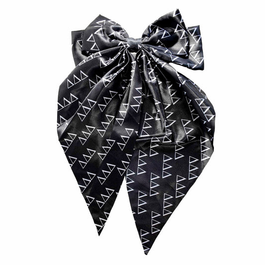 Delta Delta Delta Greek Letters Hair Bow