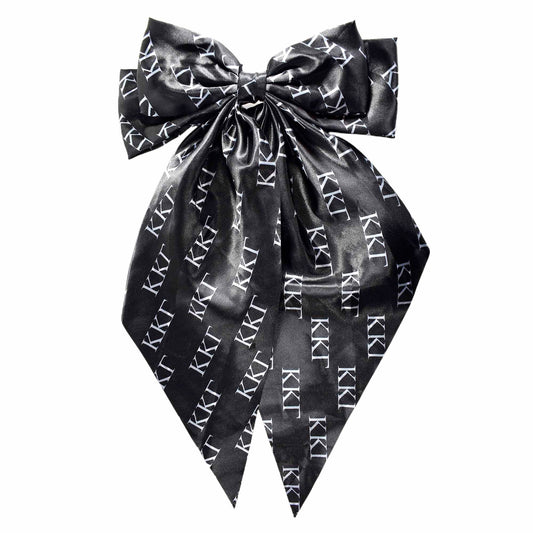 Kappa Kappa Gamma Greek Letters Hair Bow