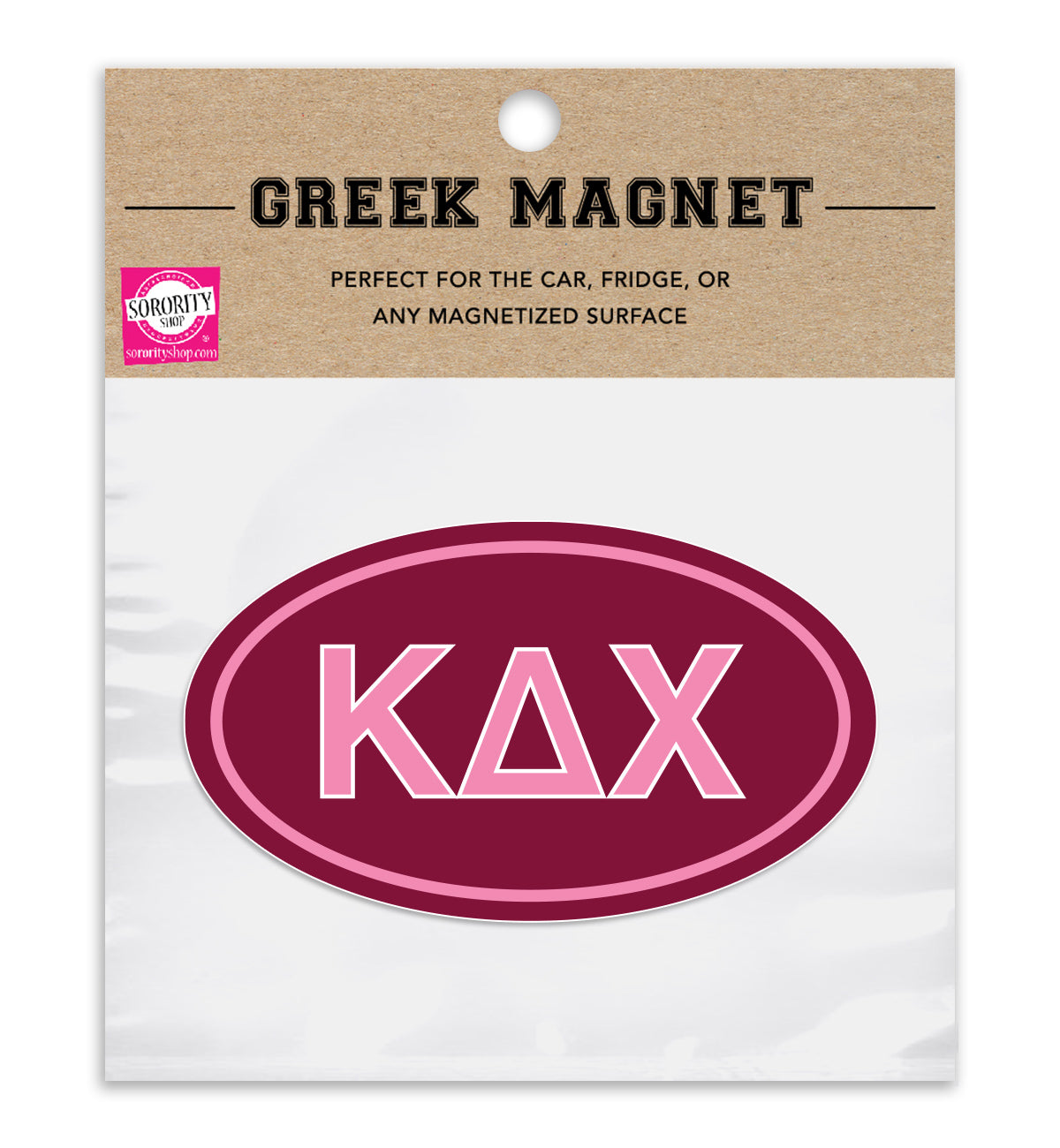 Kappa Delta Chi Sorority Car Magnet Set of 2