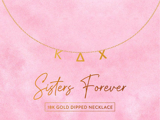 Kappa Delta Chi Name Necklace