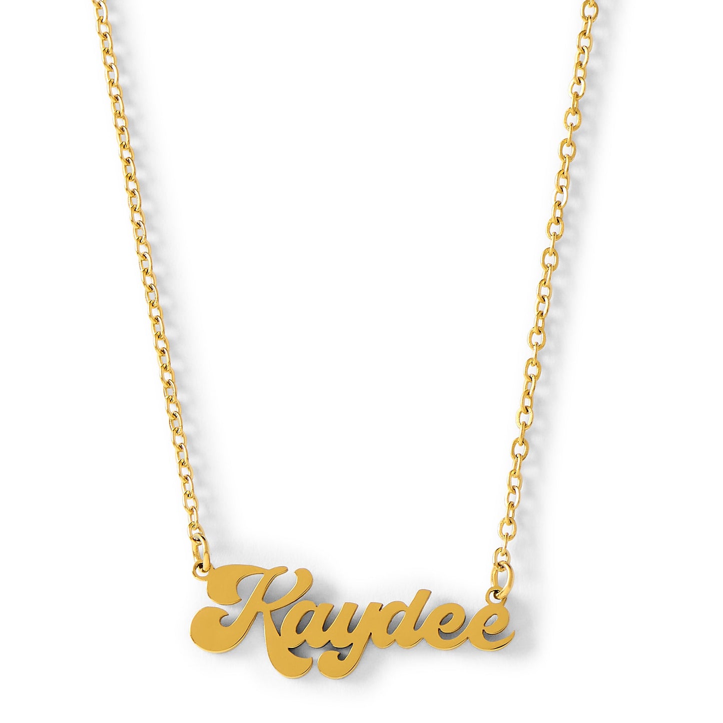 Kappa Delta Retro Design Necklace