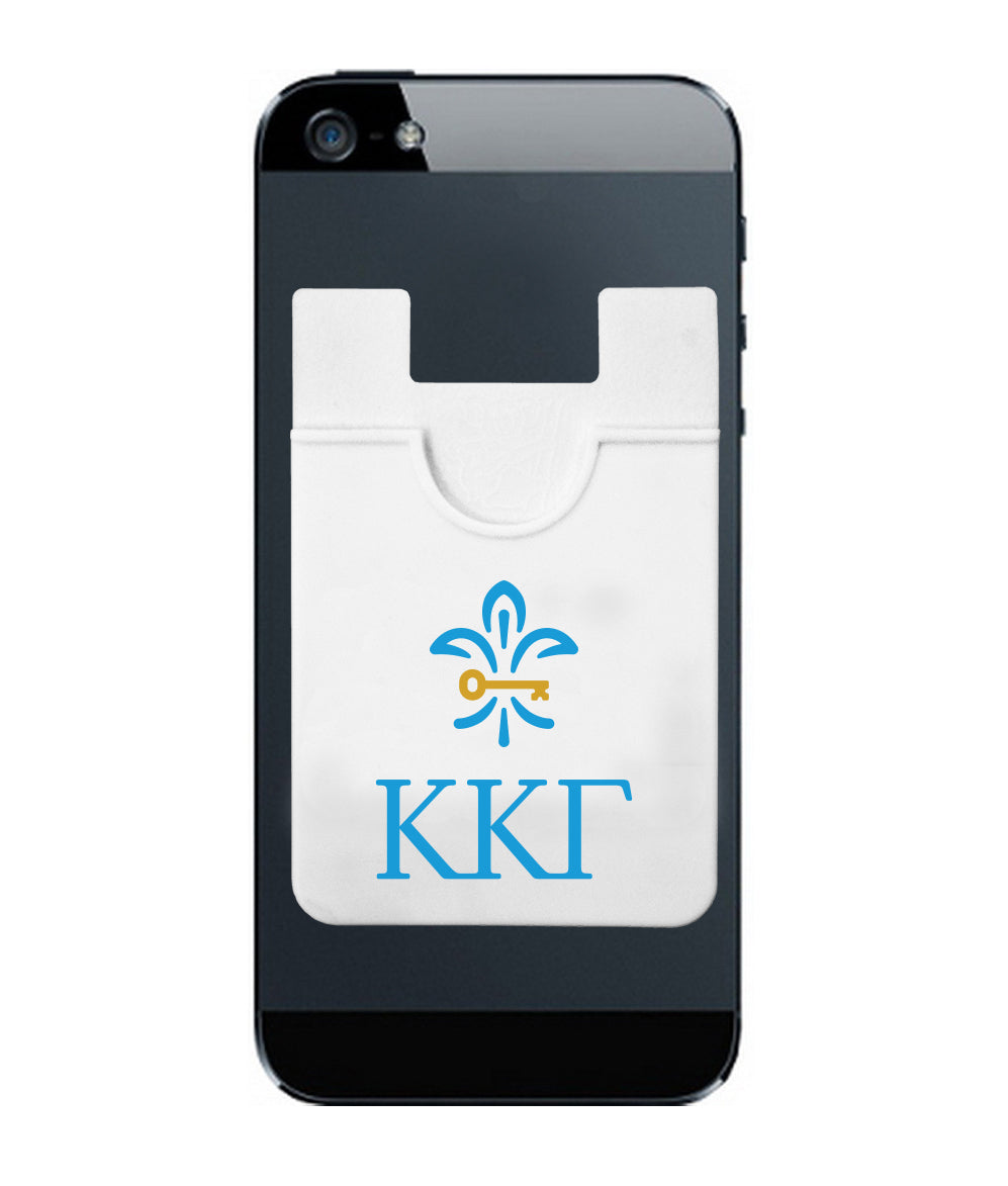 Kappa Kappa Gamma Logo Koala Pouch - Adhesive Phone Wallet