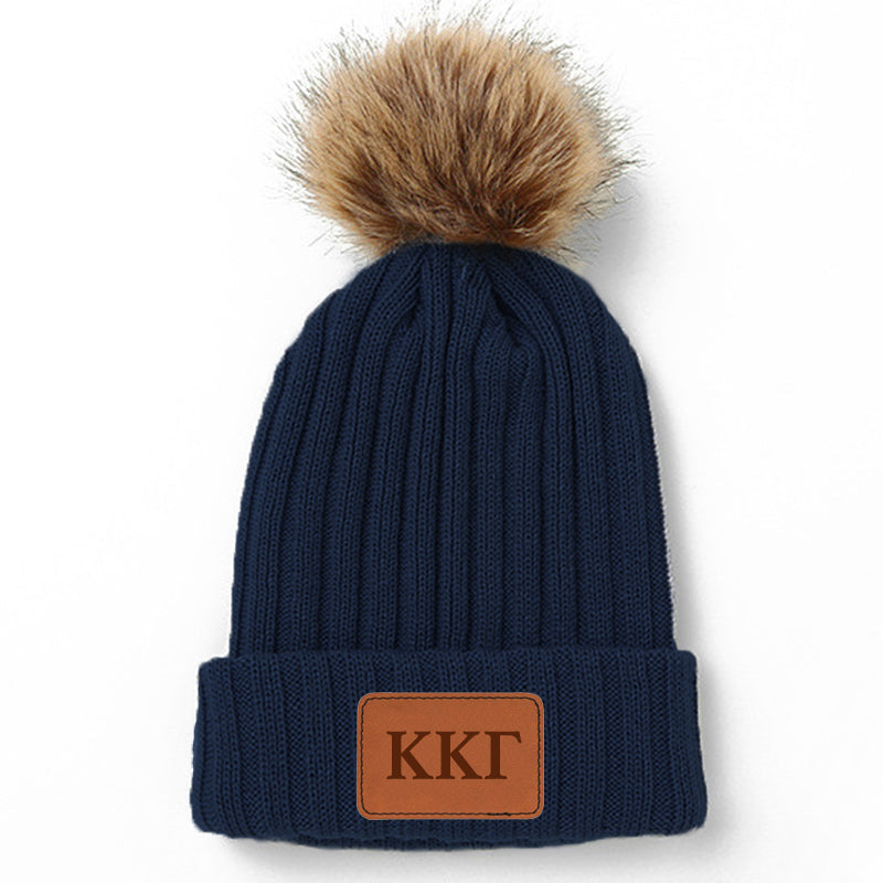 Kappa Kappa Gamma Pom Pom Beanie Hat