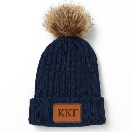 Kappa Kappa Gamma Pom Pom Beanie Hat