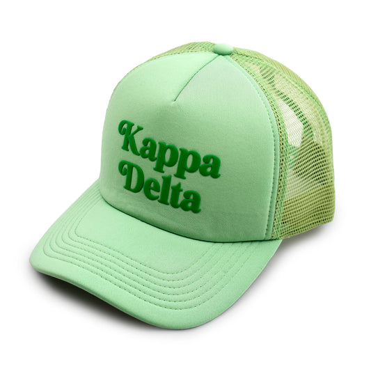 Kappa Delta Baseball Cap, Mesh Trucker-Style Hat
