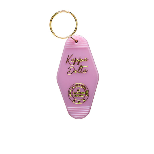 Kappa Delta Motel Keychain