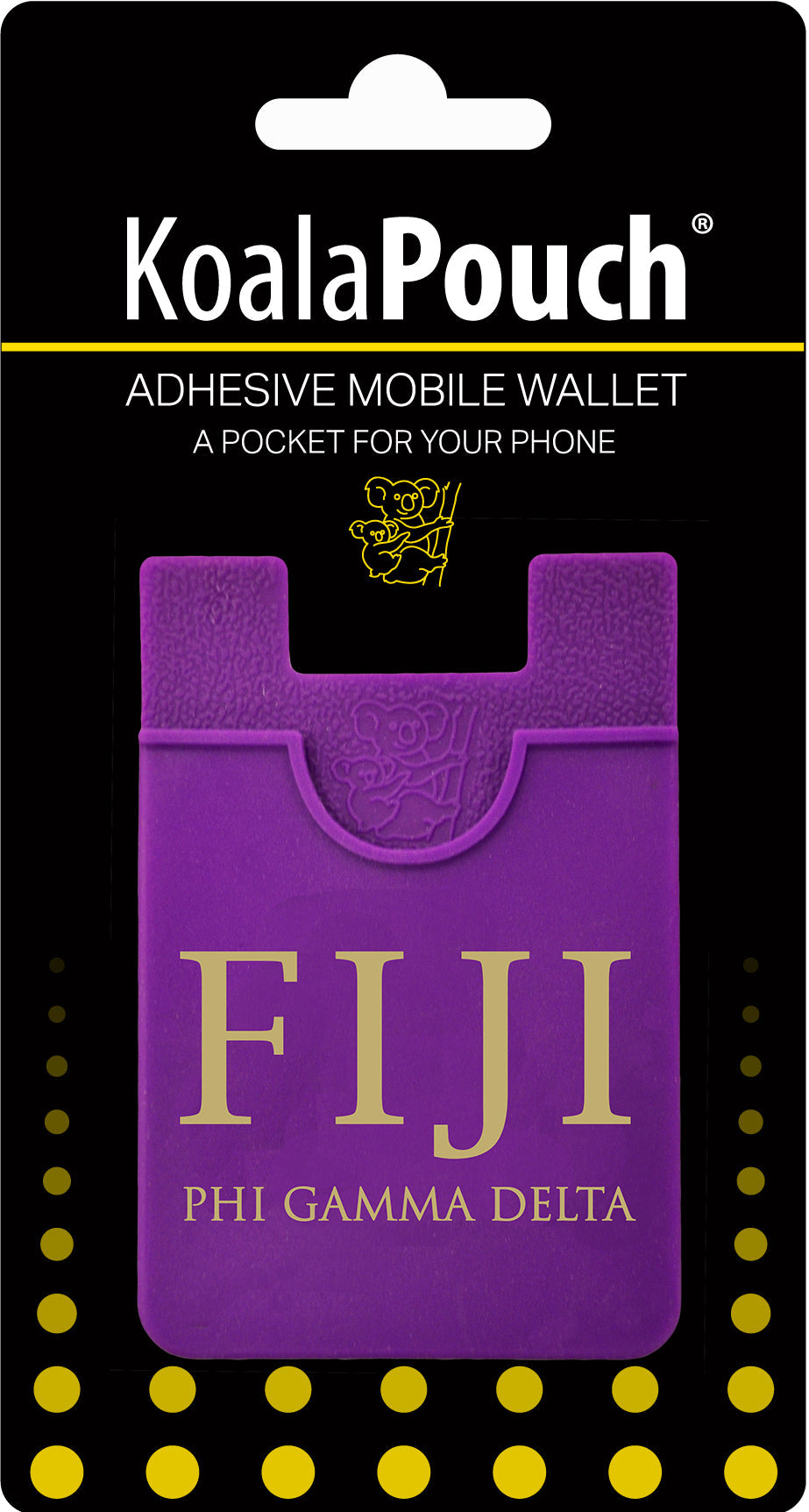 Original Phi Gamma Delta (FIJI) Koala Pouch
