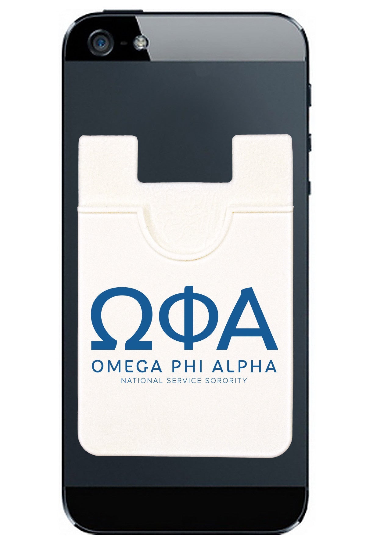 Omega Phi Alpha Koala Pouch - Greek Letters Design - Phone Wallet