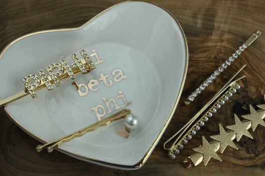 Pi Beta Phi Ceramic Ring Dish