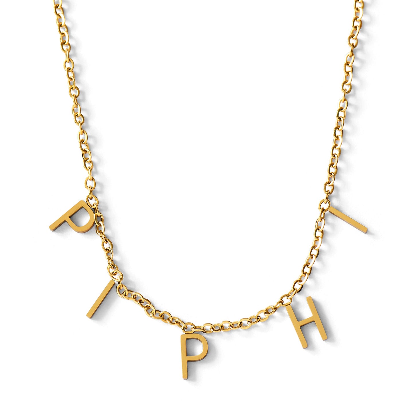 Pi Beta Phi Name Necklace