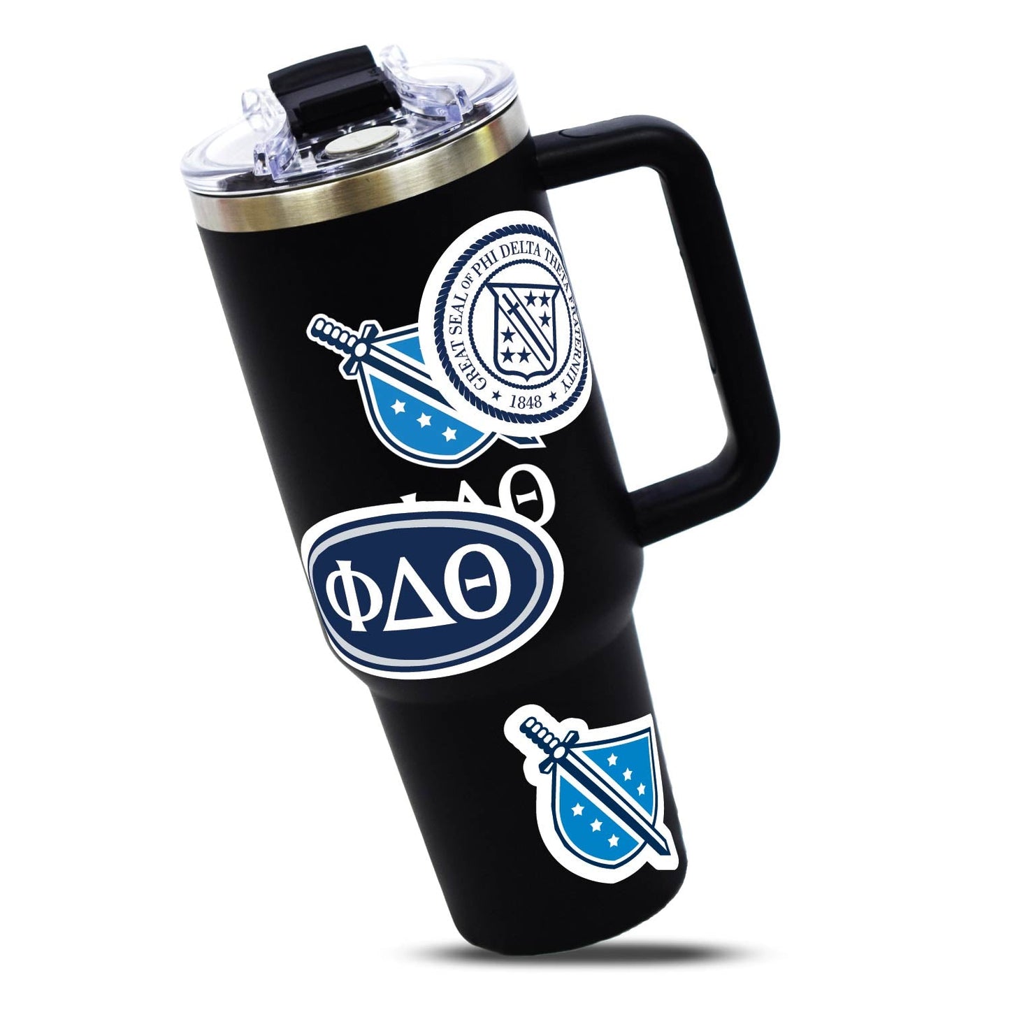 Phi Delta Theta Fraternity Brand Focus Sticker Sheet