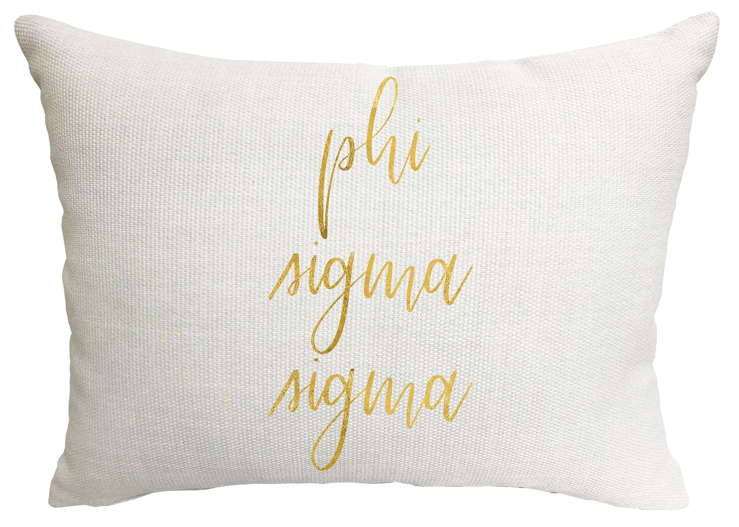 Phi Sigma Sigma Throw Pillow