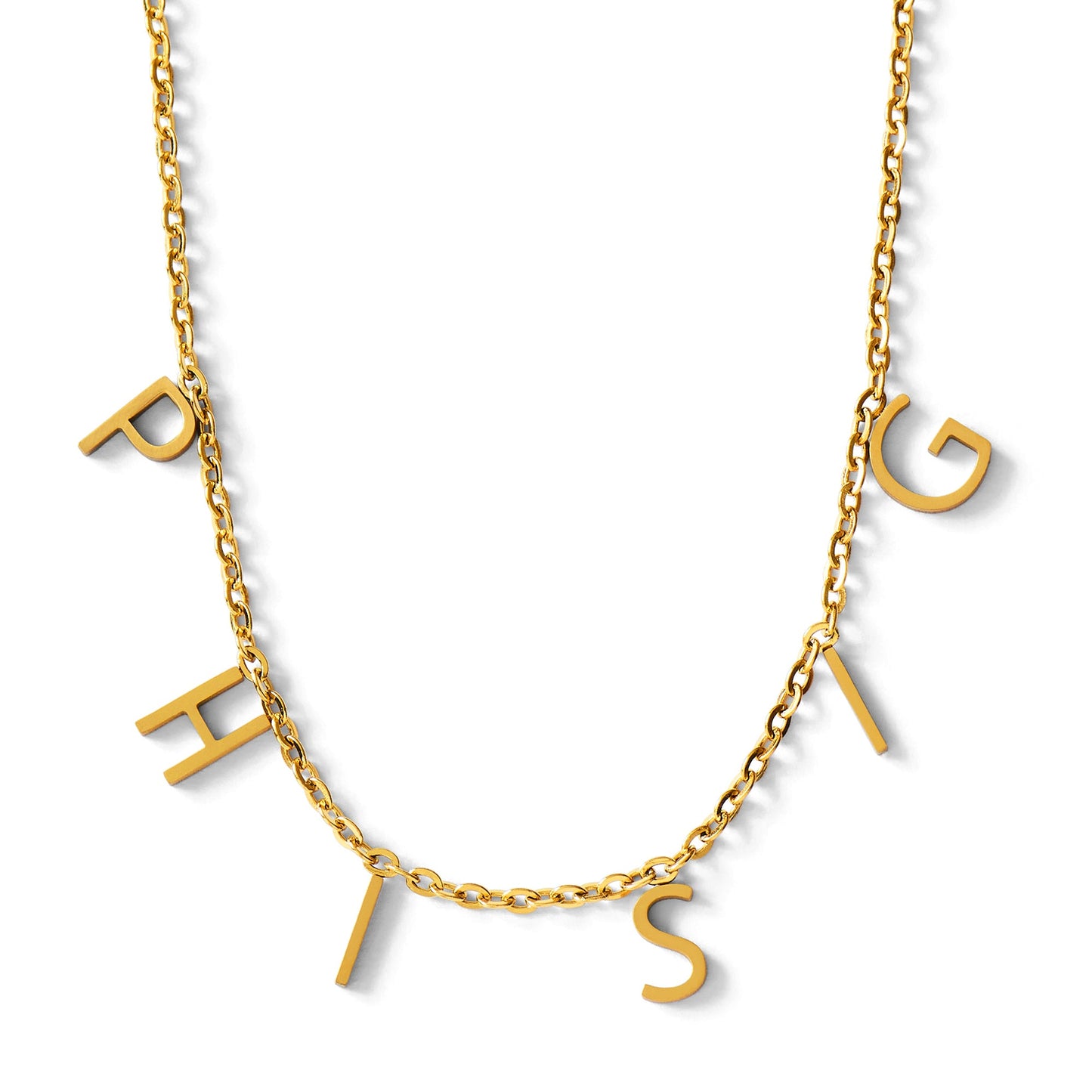 Phi Sigma Sigma Name Necklace