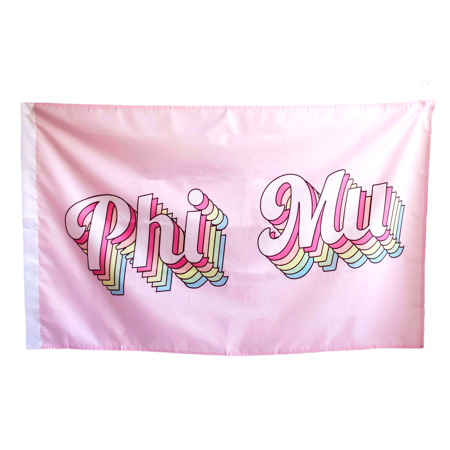 Phi Mu Sorority Flags