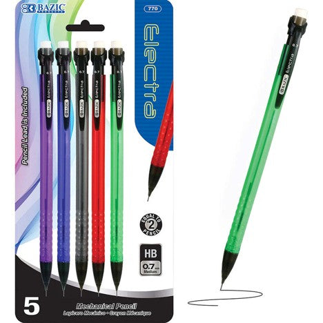 Electra Core 0.7 mm Mechanical Pencil (5/Pack)