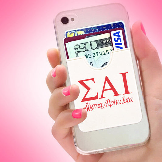 Sigma Alpha Iota Koala Pouch - Greek Letters Design - Phone Wallet