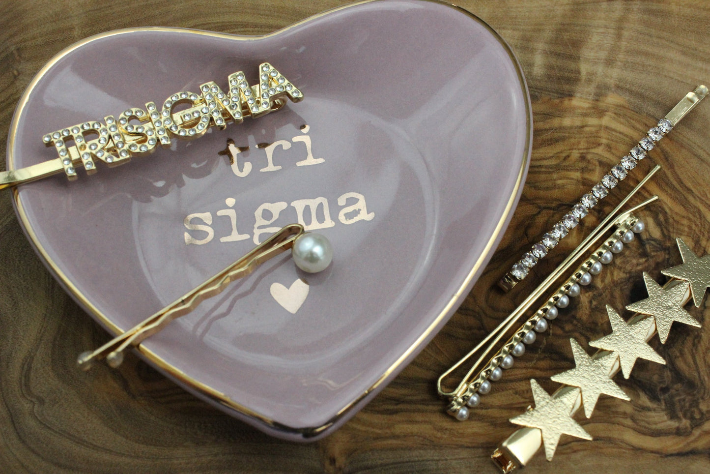 Tri Sigma Ceramic Ring Dish