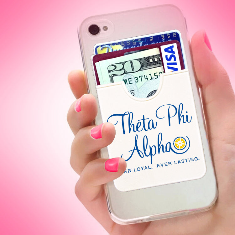 Theta Phi Alpha Koala Pouch - Logo Design - Phone Wallet