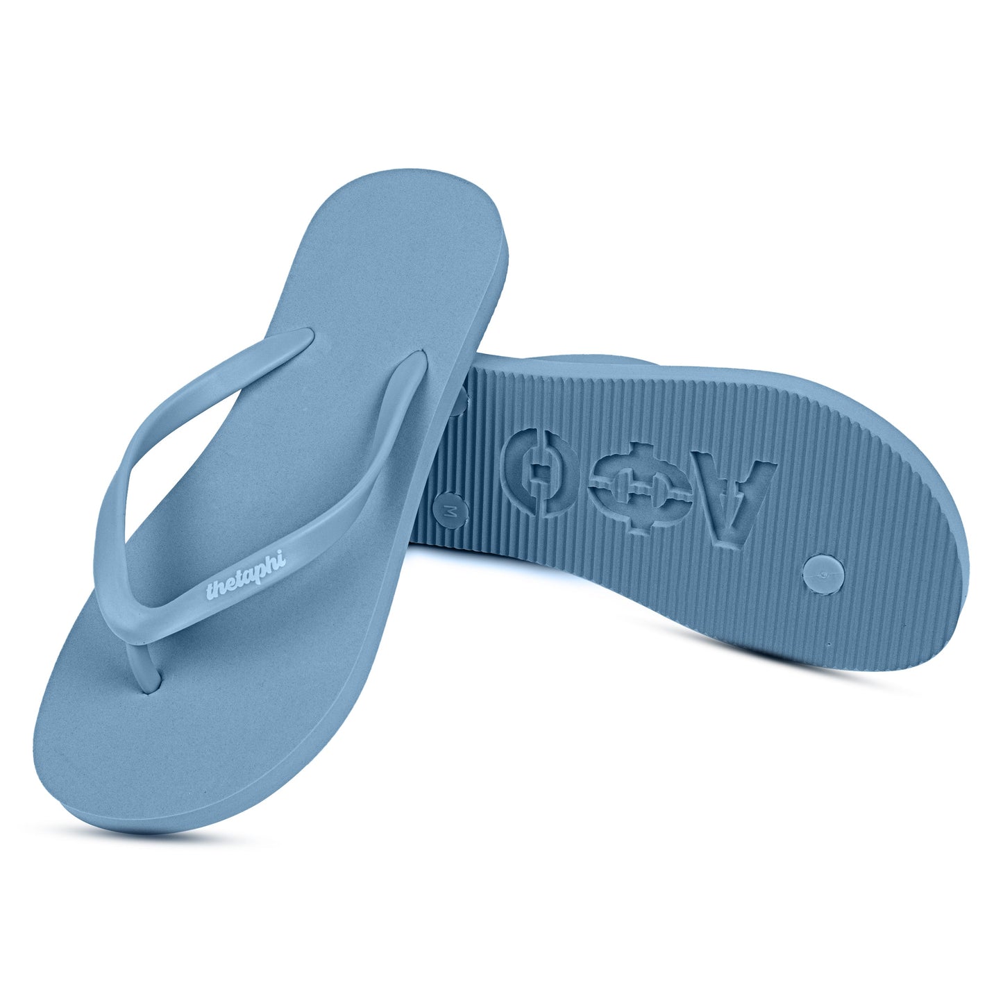 Theta Phi Alpha Flip Flops, With Greek Letter Cutouts