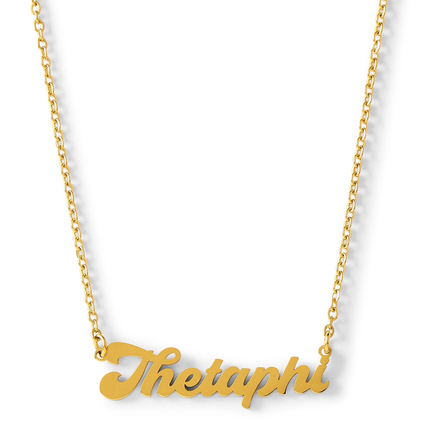 Theta Phi Alpha Retro Design Necklace