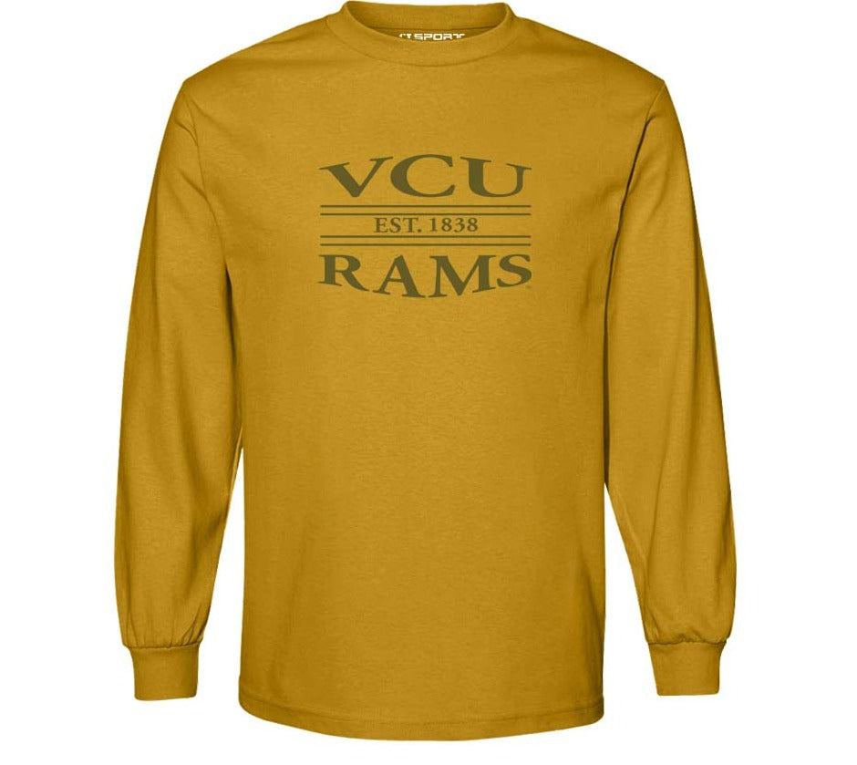 VCU Mustard Long Sleeve Tee